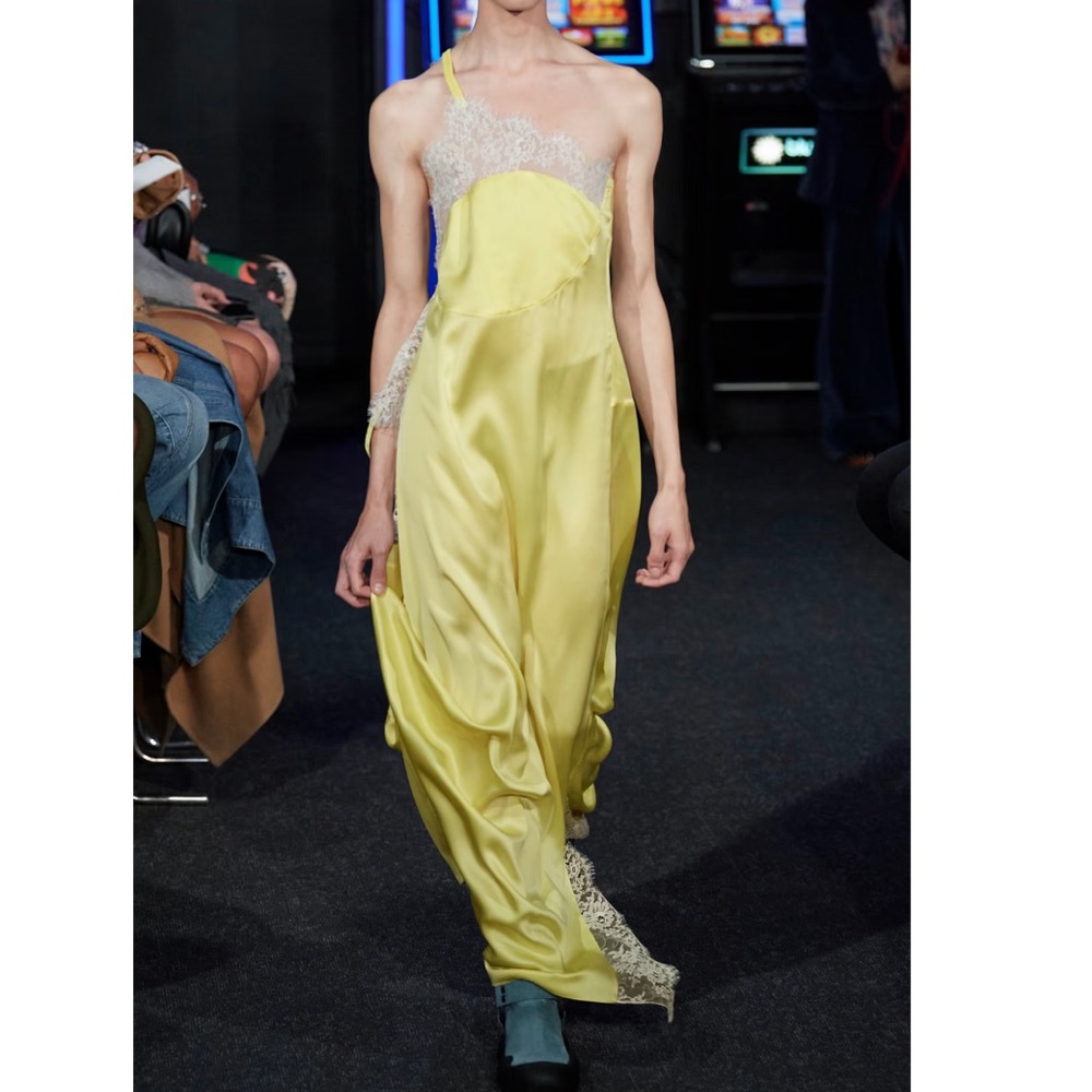Asymmetric JW Anderson gown